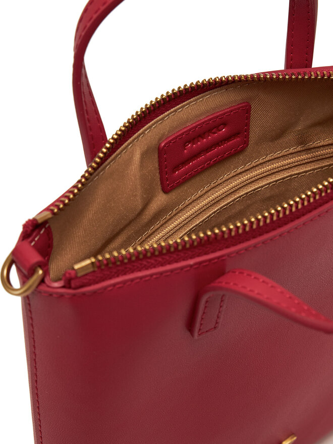PINKO Handtasche PINKO Mini Shopper PE 24 PCPL 102746 A0F1 Rot