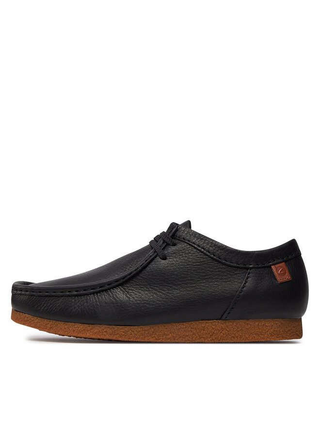 Clarks Мокасини Clarks Shacre II Run 261635987 Чорний