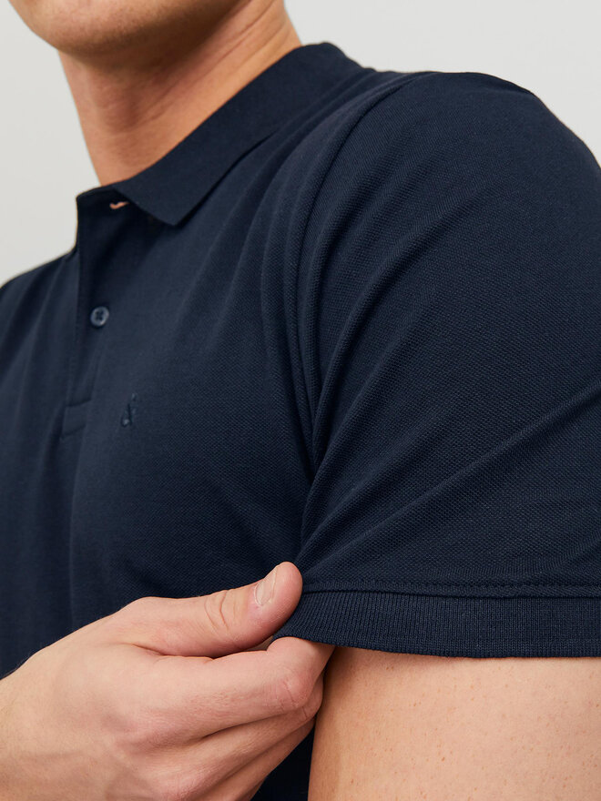 Jack&Jones Jack&Jones Pólóing Basic 12136516 Sötétkék Slim Fit