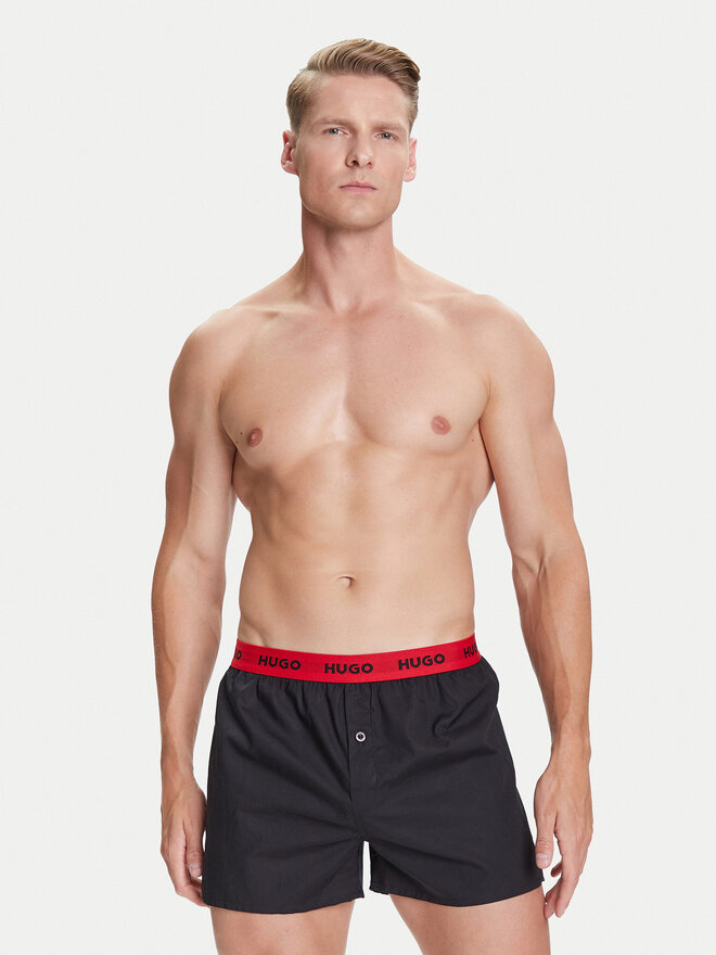 HUGO HUGO Pack de 3 bóxers 50532565 Negro