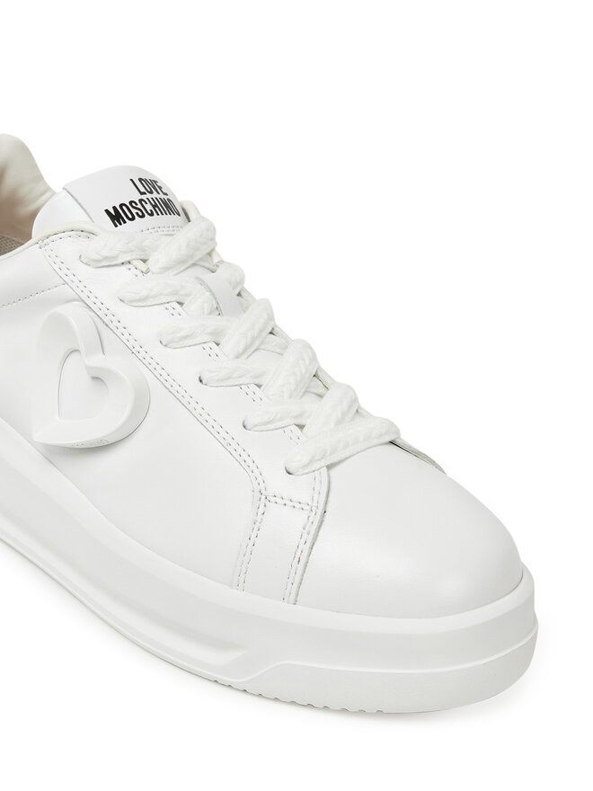 LOVE MOSCHINO Sneakersy LOVE MOSCHINO JA15545G0MIA410A Biały