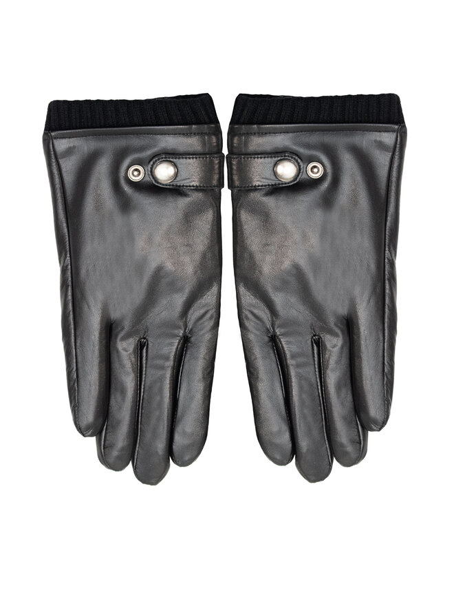 Semi Line Guanti da uomo Semi Line P8291-3 Nero