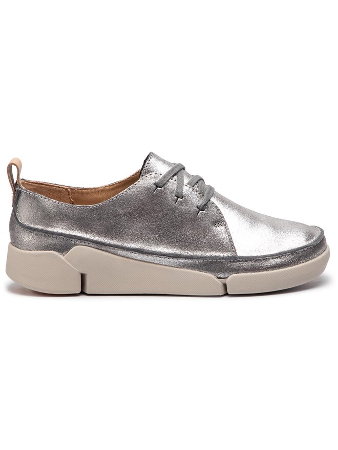 Chaussures basses Clarks Tri Clara 261388984 Argent chaussures