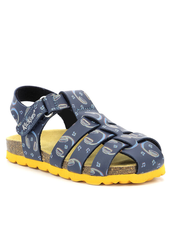 Sandały Kickers Summertan 961650-30-103 D Granatowy | eobuwie.com.pl