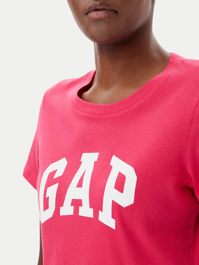 Gap Gap Marškinėliai 729555-08 Rožinė Regular Fit