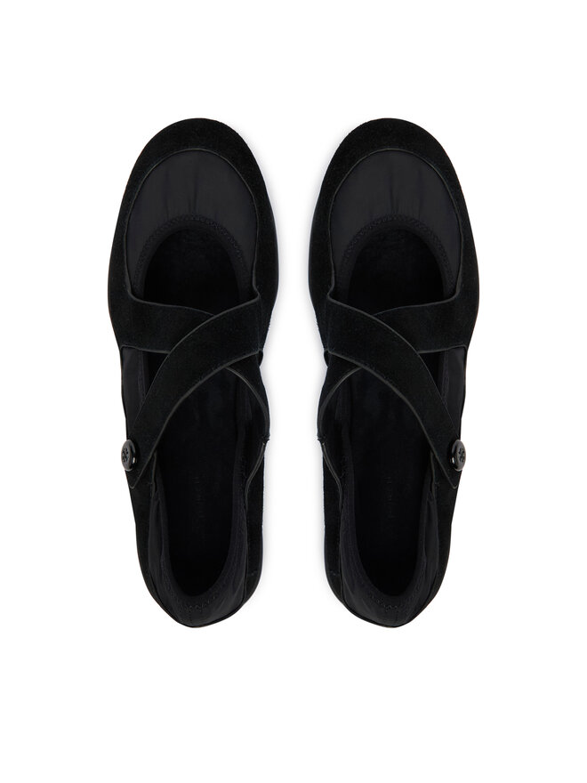 Tory Burch Балетки Tory Burch Romy Sport Mary Jane 178301 Чорний