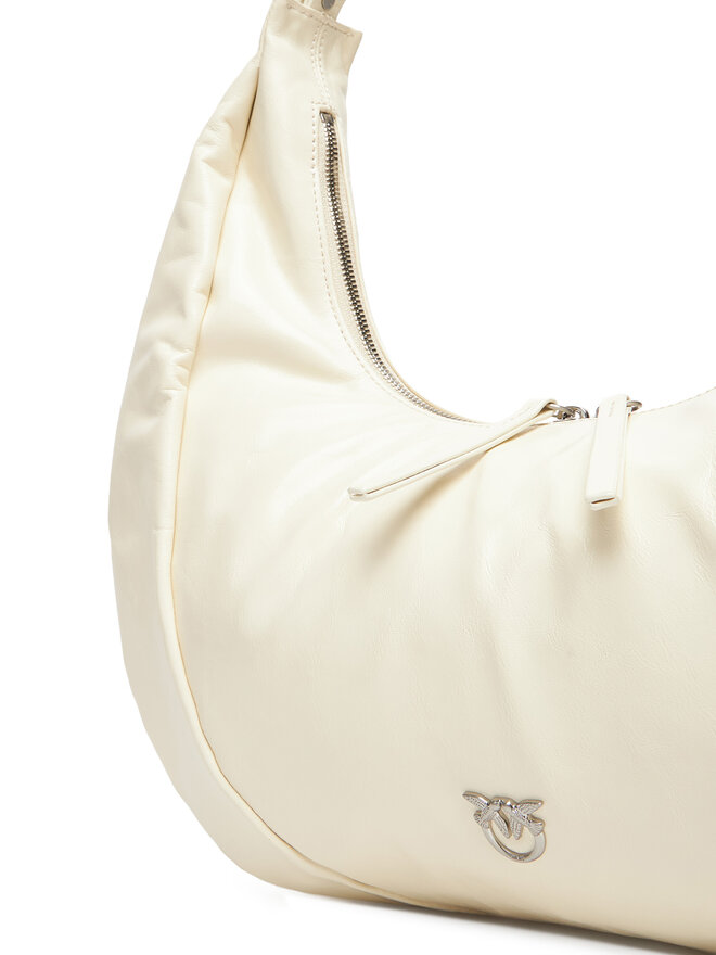 PINKO Kabelka PINKO Slouchy Hobo Big PE 25 PLTT 104295 A26J Écru