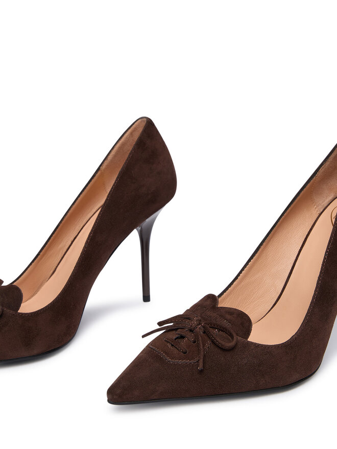 LOVE MOSCHINO Γόβες LOVE MOSCHINO JA10449G0NJA0313 Καφέ