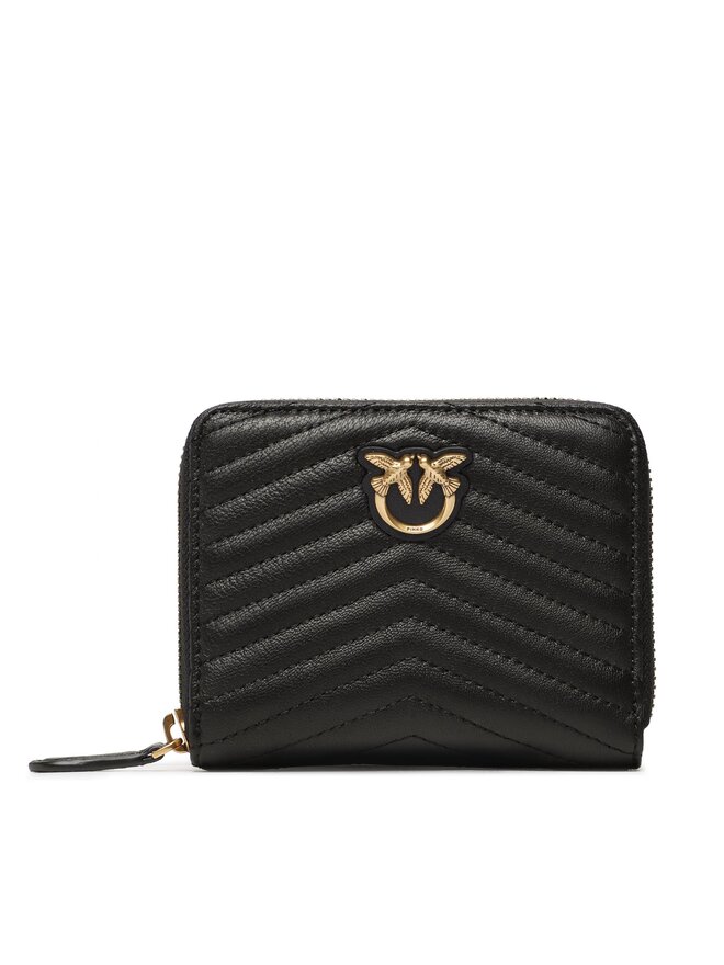 PINKO Duży Portfel Damski Pinko Taylor Zip Around PE 23 PCPL 100249 A0GK Czarny