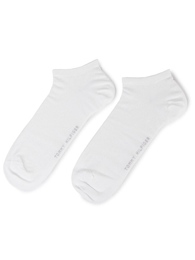 Tommy Hilfiger Vyriškų trumpų kojinių komplektas (2 poros) Tommy Hilfiger 342023001 Balta