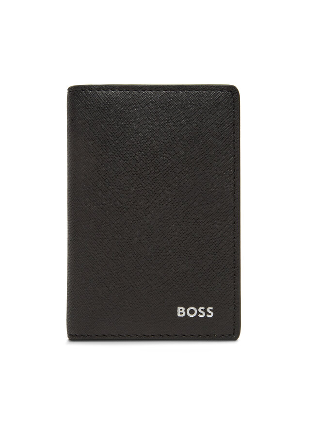 BOSS Puzdro na kreditné karty BOSS Zair 50548808 10247449 01 Čierna