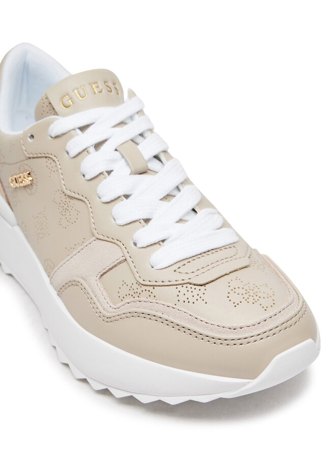 Guess Сникърси Guess FLPVI3 ELE12 Бежов
