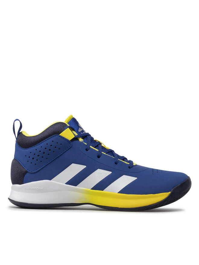 Взуття для баскетболу adidas Cross Em up 5 K Wide GX4792 Cиній