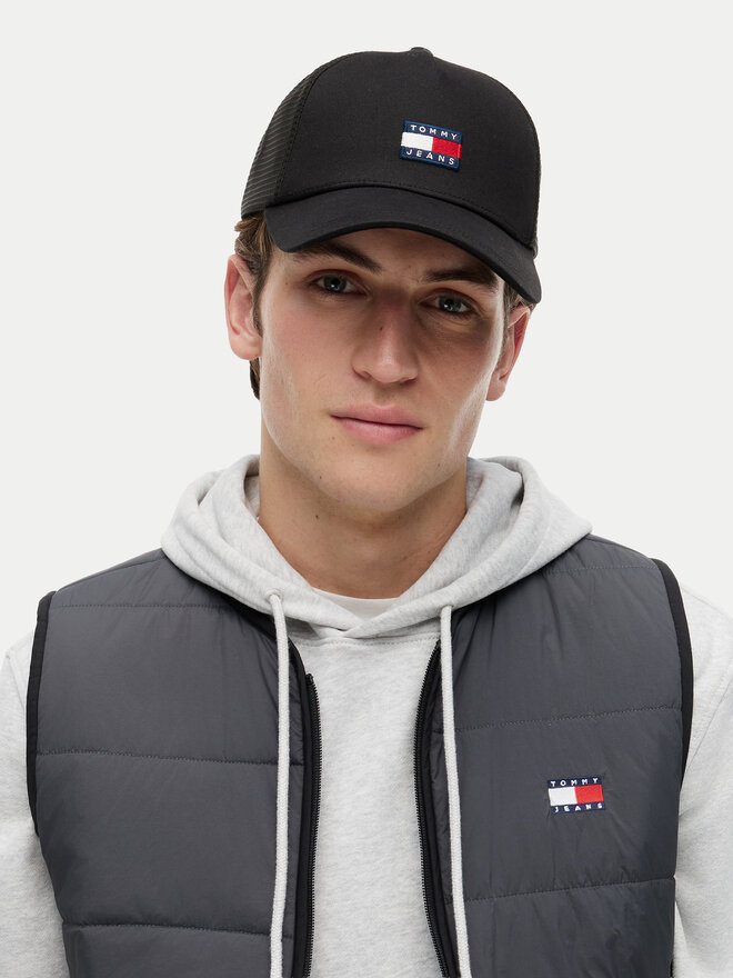 Tommy Jeans Cap Tommy Jeans Herritage AM0AM14202 Schwarz