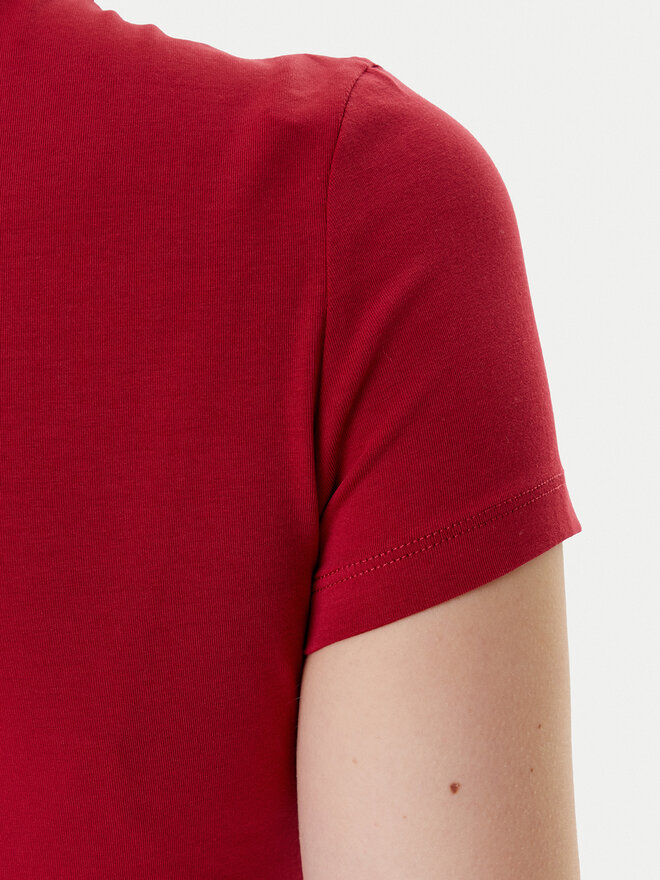 Guess Guess Póló W4BI26 J1314 Bordó Regular Fit