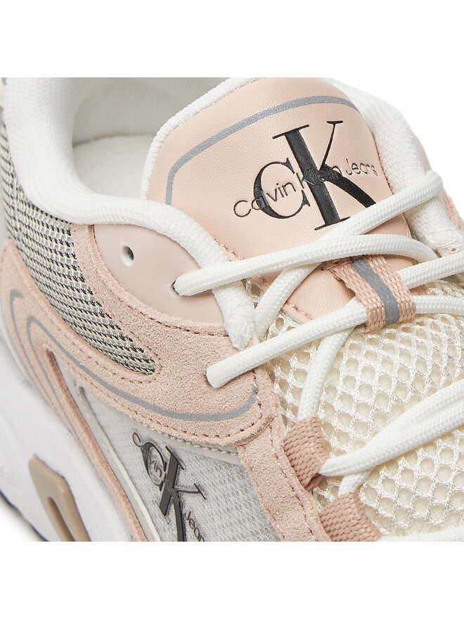 Calvin Klein Jeans Сникърси Calvin Klein Jeans Retro Tennis Su-Mesh Wn YW0YW00891 Бежов