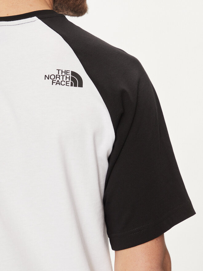 The North Face The North Face Marškinėliai Easy NF0A87N7 Balta Regular Fit