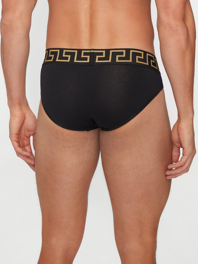 Versace Versace Σετ σλιπ 3 τμχ. AU10327 1A10011 Μαύρο