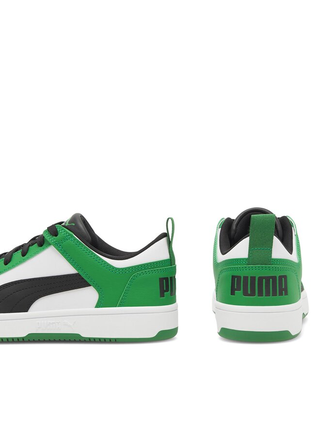 Puma Снікерcи Puma REBOUND LAYUP LO SL JR 370490 24 Зелений
