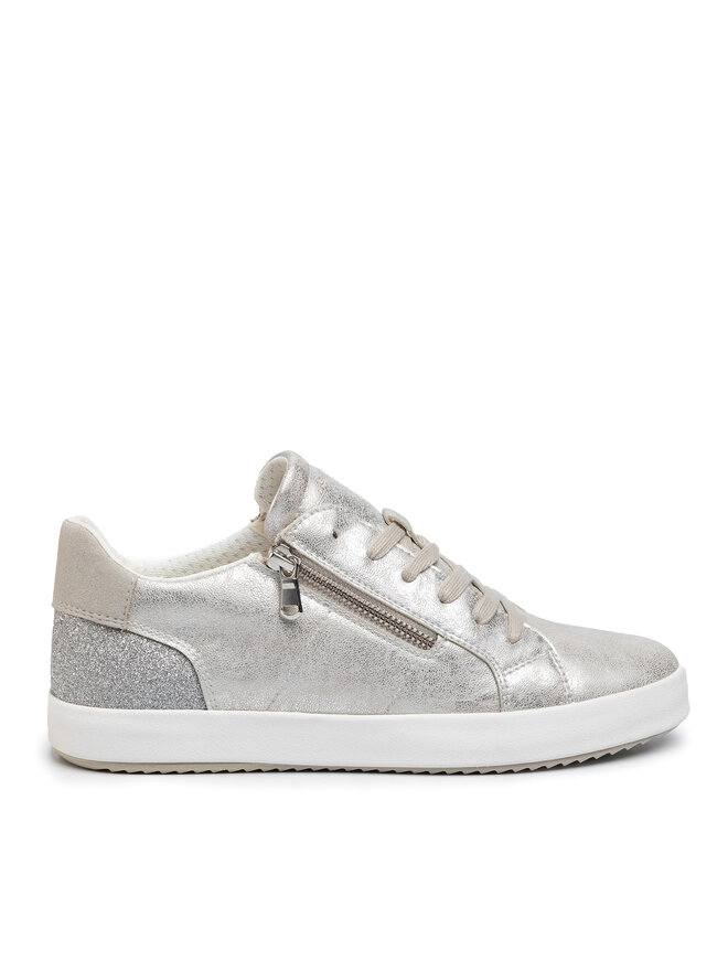 Sneakers Geox D Blomiee A D026HA 0PVEW C1007 Argent chaussures
