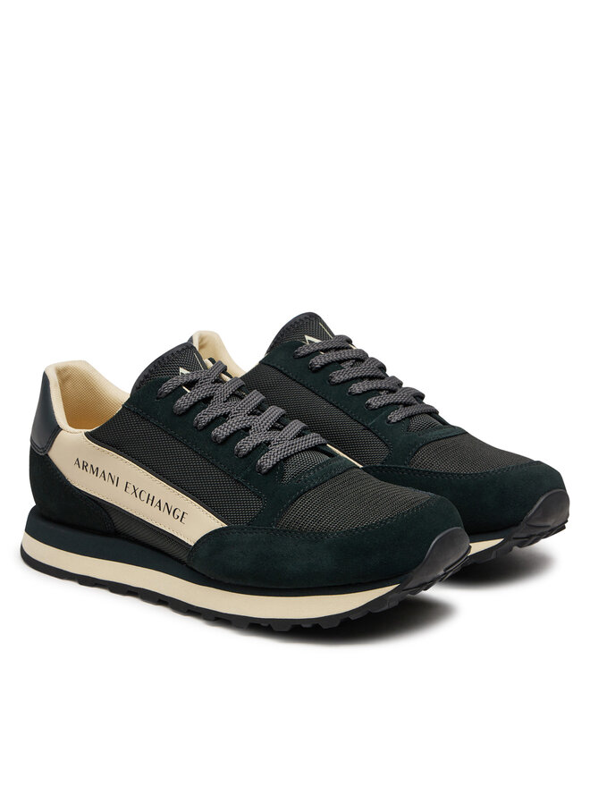 Armani Exchange Sneakersy Armani Exchange XUX083 XV263 U395 Czarny
