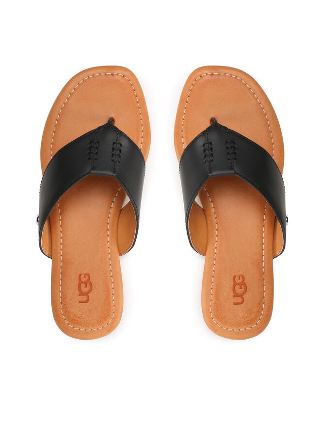 Ugg Σαγιονάρες Ugg W Carey Flip 1142177 Μαύρο