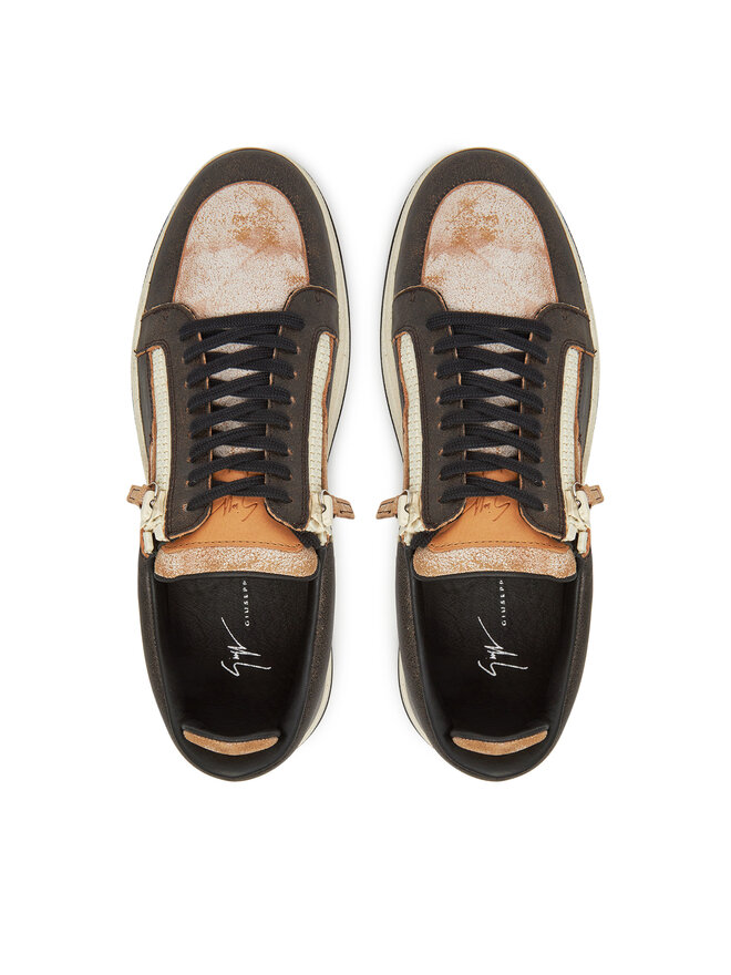 Giuseppe Zanotti Снікерcи Giuseppe Zanotti RM50004/003 Коричневий