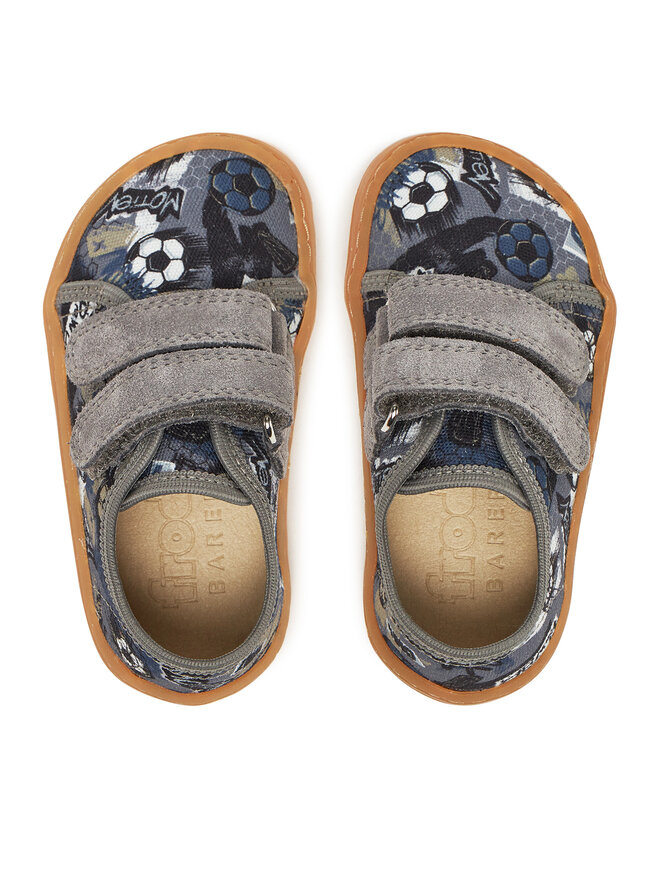 Froddo Papuče Froddo Barefoot Canvas G1700379-27 M Sivá