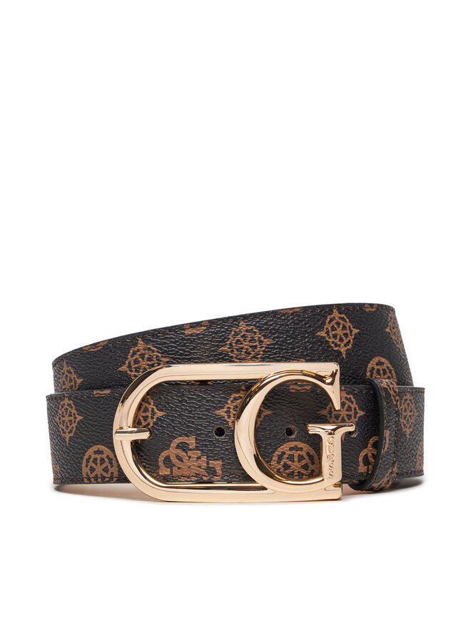 Guess Pasek Damski Guess BW9201 P5135 Brązowy
