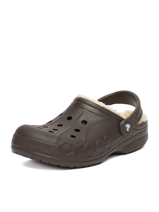 Crocs Шльопанці Crocs C-BAYA LINED CLOG 205969-206 Коричневий