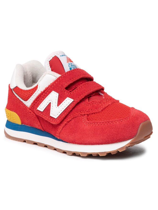 Sneakersy New Balance PV574HA2 Czerwony | eobuwie.com.pl