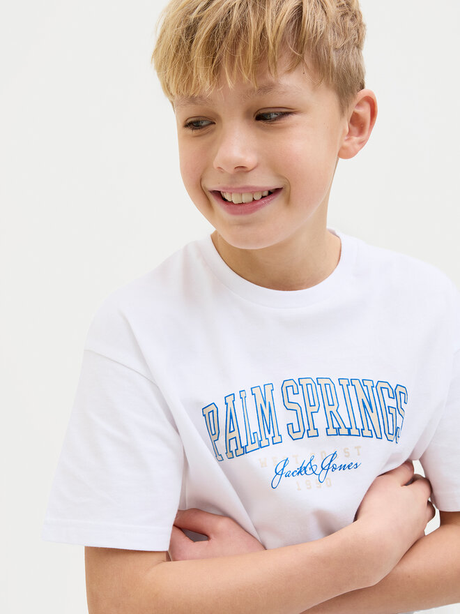 Jack&Jones Jack&Jones T-Shirt Detroit 12269816 Λευκό Relaxed Fit