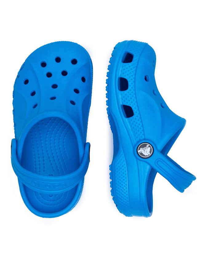 Crocs Pantoletten Crocs BAYA CLOG TODDLERS 207012-456 Blau