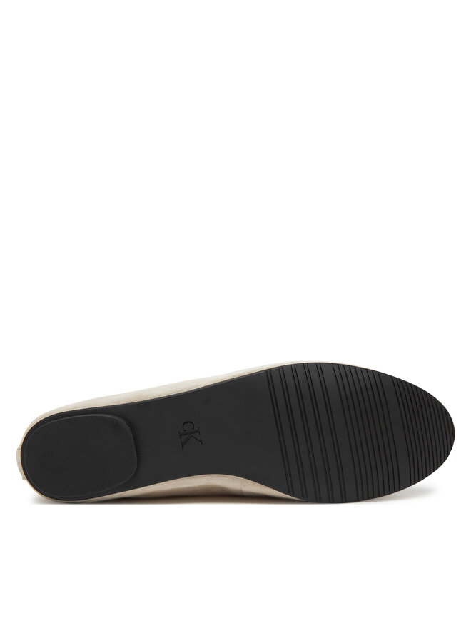 Calvin Klein Μπαλαρίνες Calvin Klein Ballerina Round Hw Sue HW0HW02565 Μπεζ