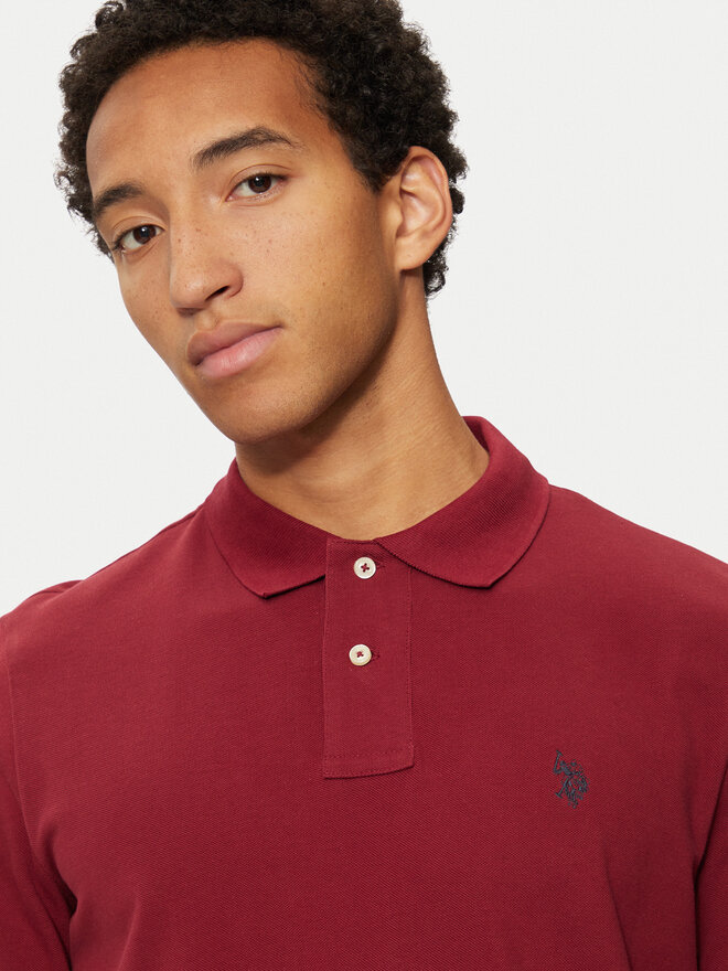 U.S. Polo Assn. U.S. Polo Assn. Pólóing MUP3312 Piros Regular Fit