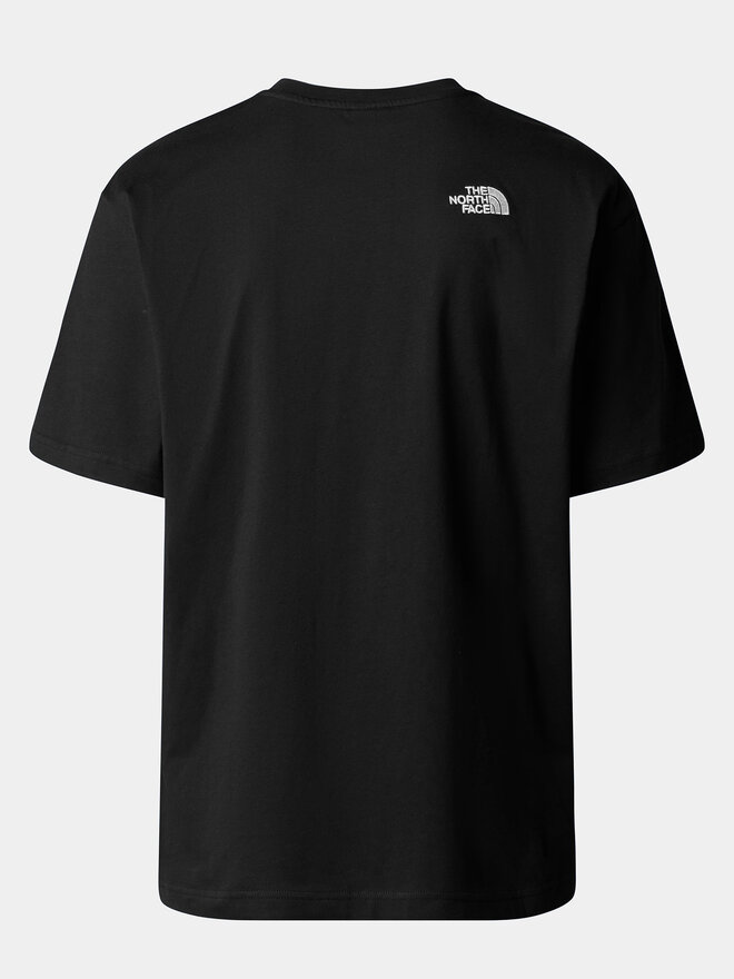 The North Face The North Face T-Shirt Simple Dome NF0A87NR Schwarz Oversize