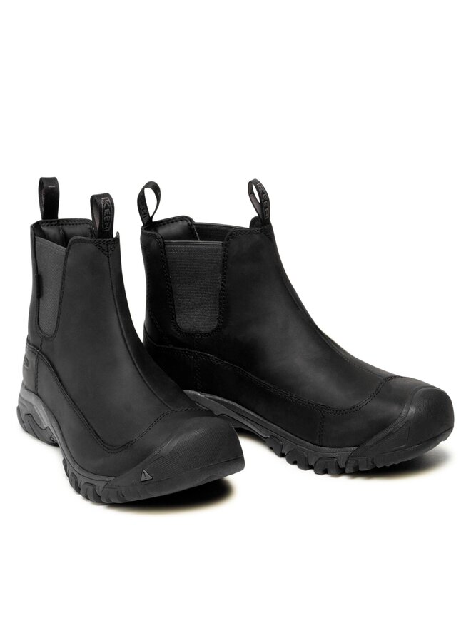 Keen Μποτάκια με λάστιχο Keen Anchorage Boot III WP 1017789 Μαύρο