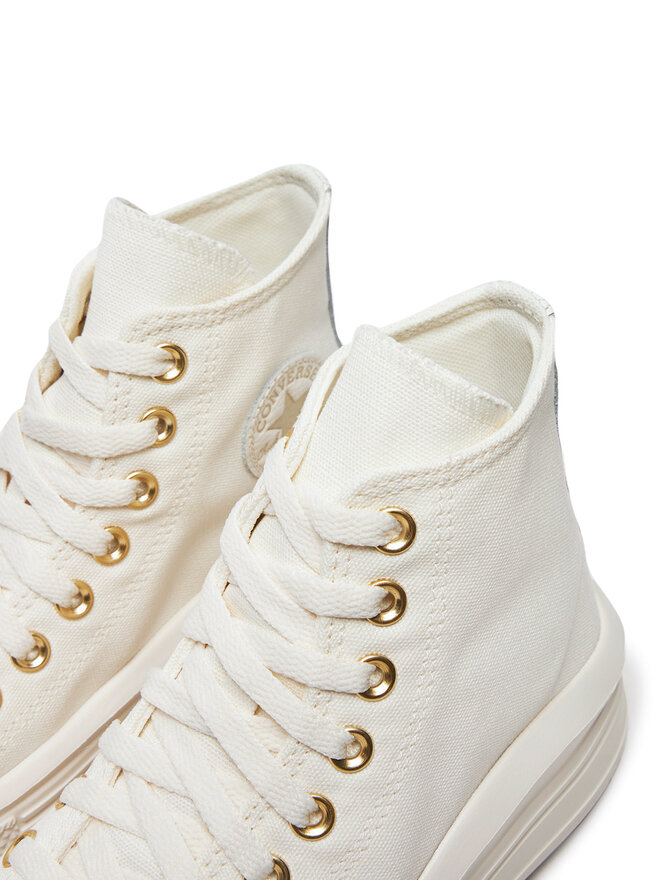 Converse Plátěnky Converse Chuck Taylor All Star Move Tonal Canvas A08384C Bílá
