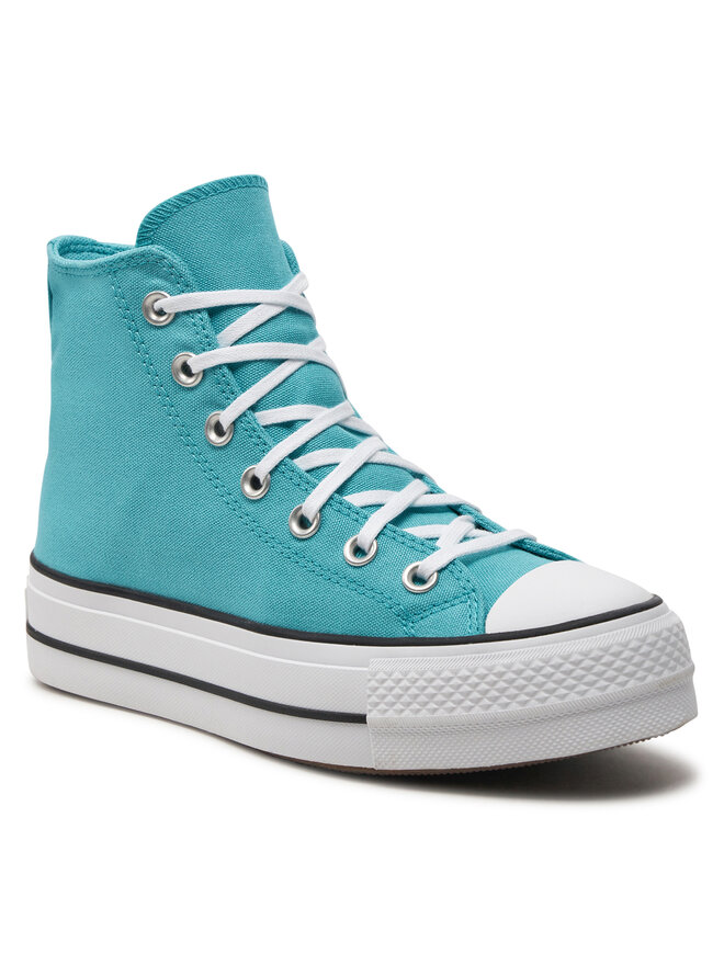 Converse Bambas Converse Chuck Taylor All Star Lift Platform Stars A06492C Turquesa