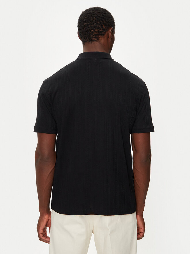 Selected Homme Selected Homme Polo 16094575 Μαύρο Regular Fit
