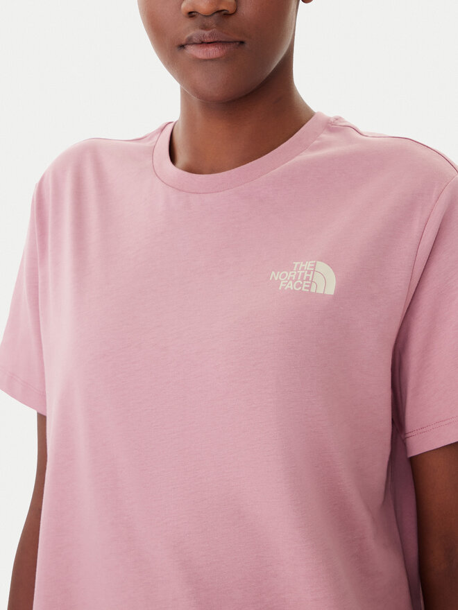 The North Face The North Face Camiseta Redbox NF0A87NK Rosa Relaxed Fit