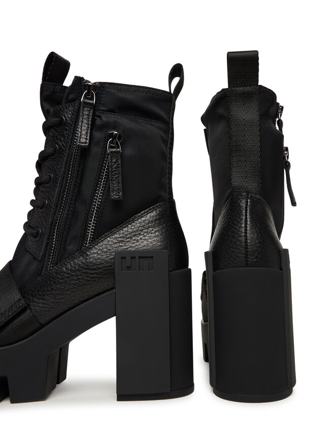 United Nude Schnürschuhe United Nude Grip Combat Mid 1096201165 Schwarz
