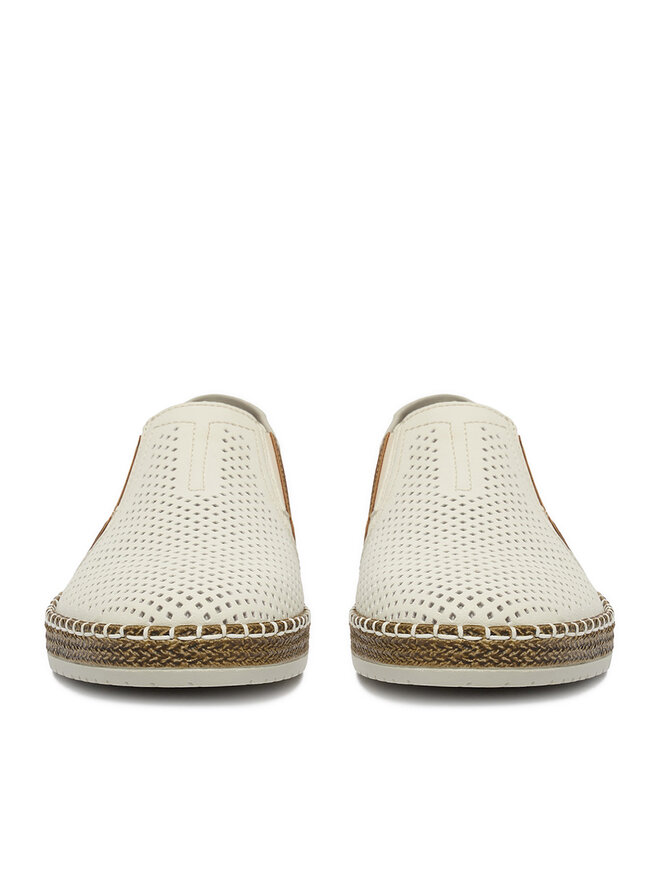 Rieker Halbschuhe Rieker CEO-B5297-80 Écru