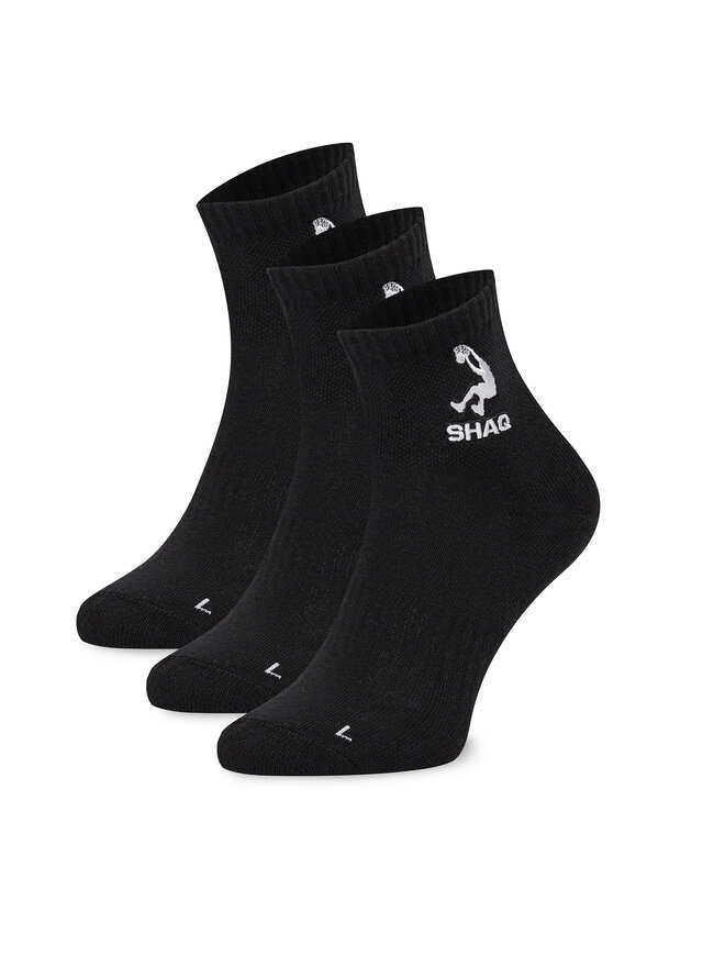 Shaq Skarpety Shaq AS_SHQ_H_001Z_SS25 (3-PACK) Czarny