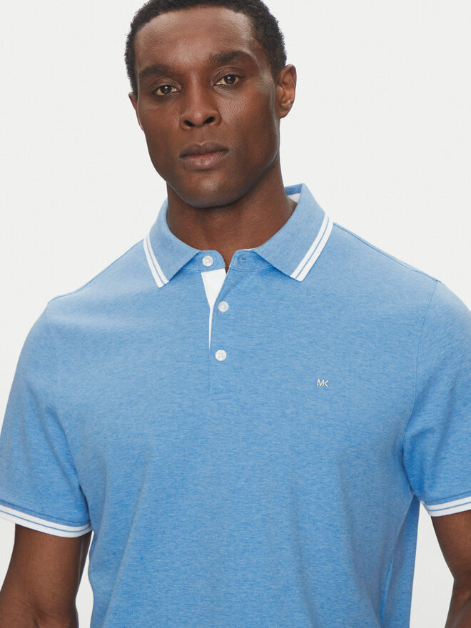 Michael Kors Michael Kors Poloshirt CS2512720B Blau Regular Fit