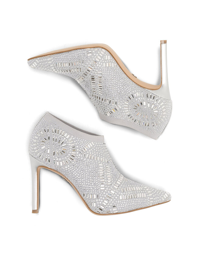 Nine West Zapatos hasta el tobillo Nine West MAJDY FF-1717 Plata