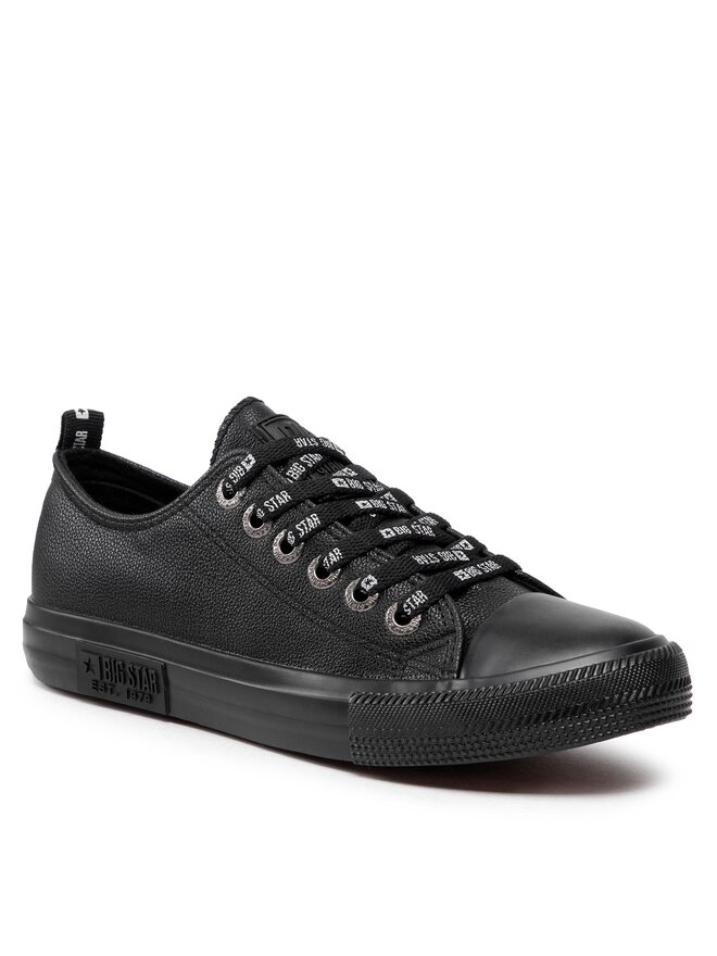 Big Star Shoes Plátěnky Big Star Shoes KK274106 Černá