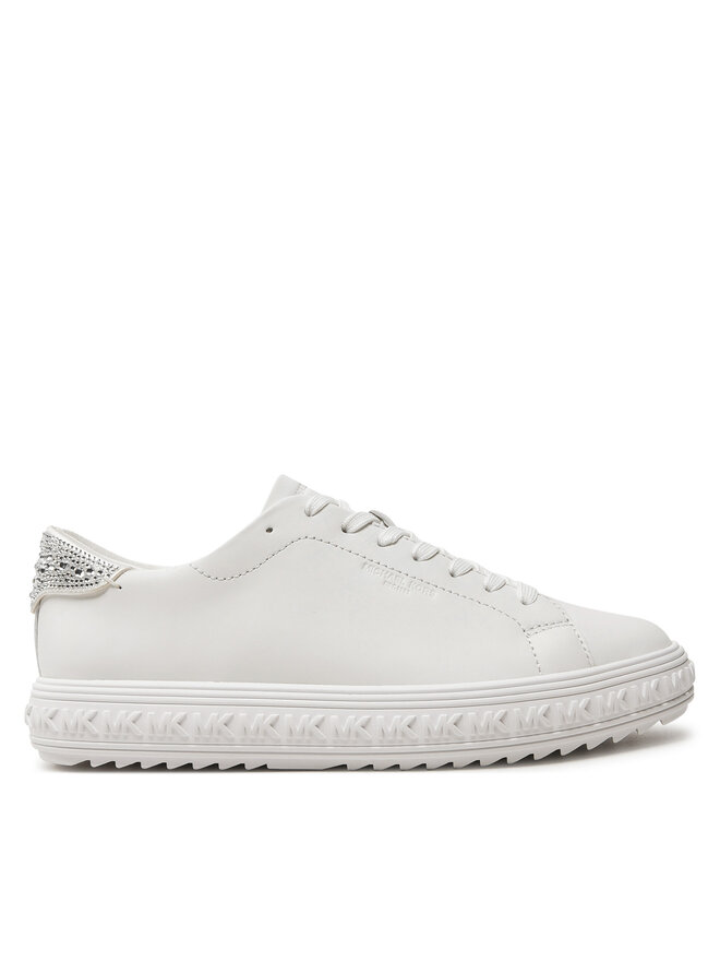 MICHAEL Michael Kors Snīkeri MICHAEL Michael Kors Grove Lace Up 43H3GVFS2L Balts
