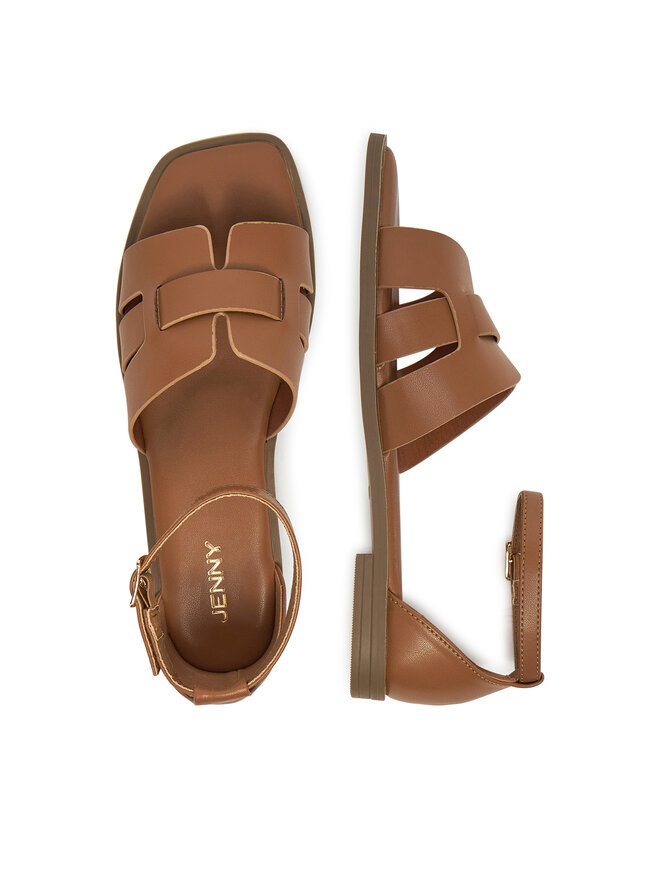 JENNY Sandály JENNY 8036034 Hnědá