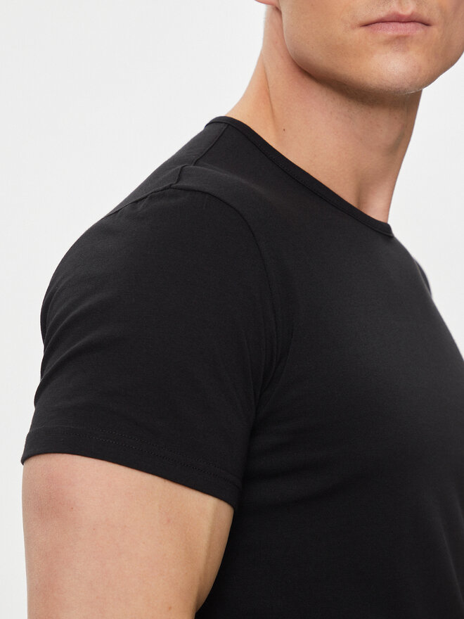 Versace Versace Camiseta Medusa AUU01005 Negro Slim Fit